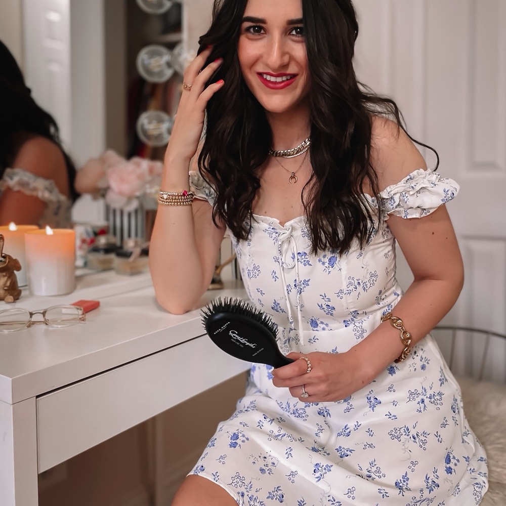 Goodnight Macaroon Floral Mini Dress